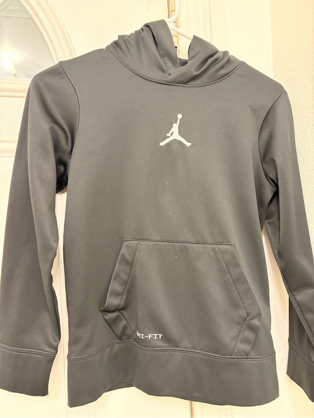 Jordan Kids' Black Dri-FIT Pullover Hoodie